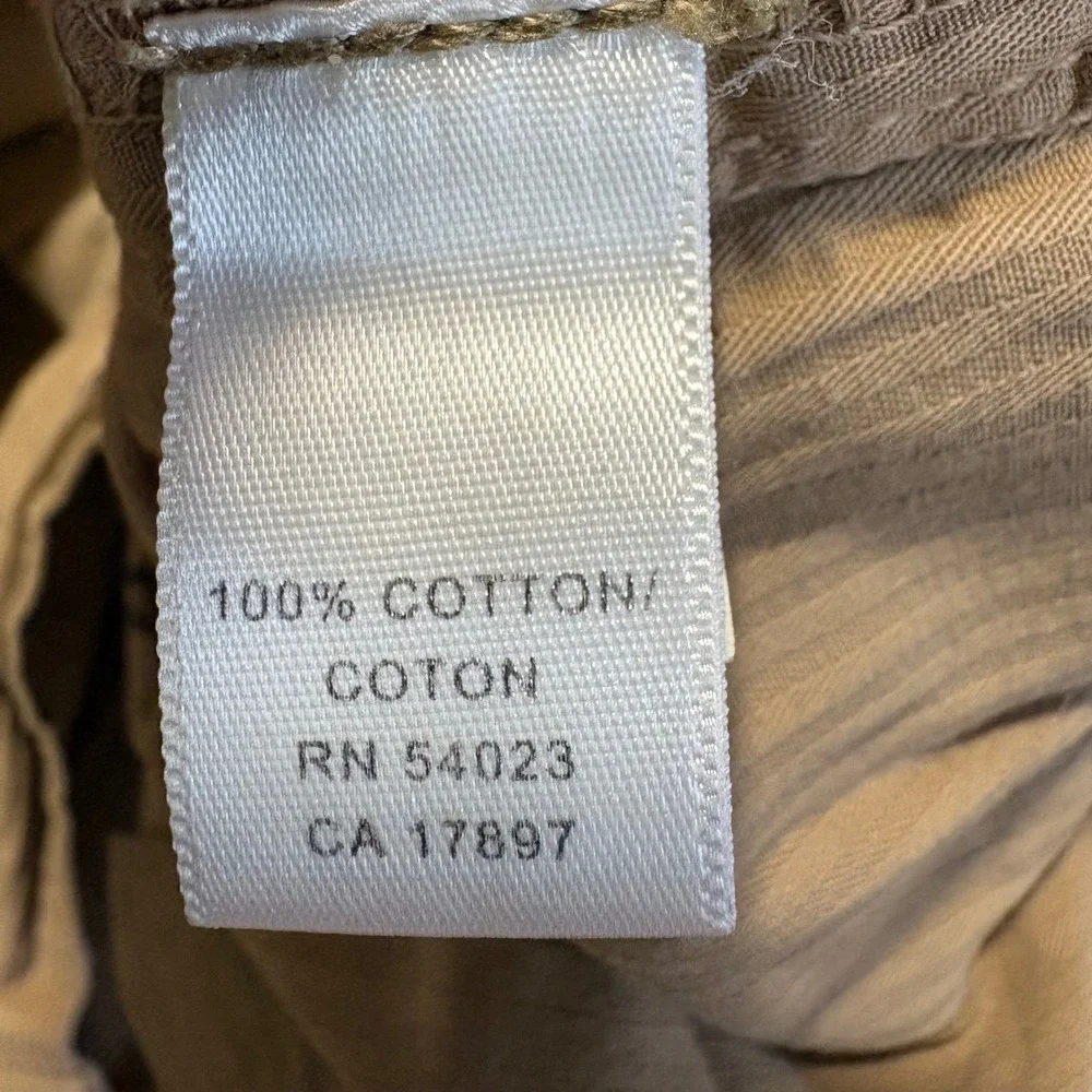 Vintage Banana Republic Corduroy Pants Mens 34x30 Tan Straight Leg 324686-00